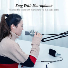 Кабель VENTION Audio 3.5 mm M 4pin - 2x3.5mm F Black Metal Type 0.3 м (BBVBY)