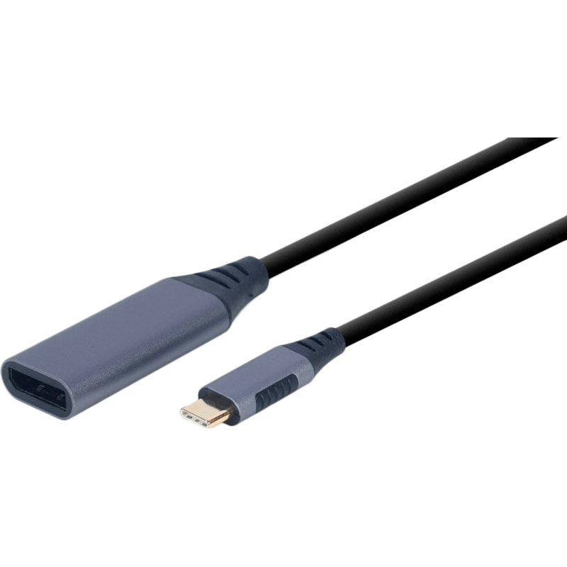 

Кабель CABLEXPERT USB Type-C - DisplayPort 0.15 м Black (A-USB3C-DPF-01), USB-C - DisplayPort A-USB3C-DPF-01