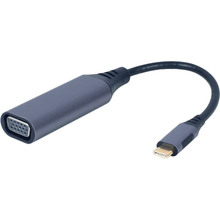 Кабель CABLEXPERT USB Type-C - VGA 0.15 м Black (A-USB3C-HDMIVGA-01)