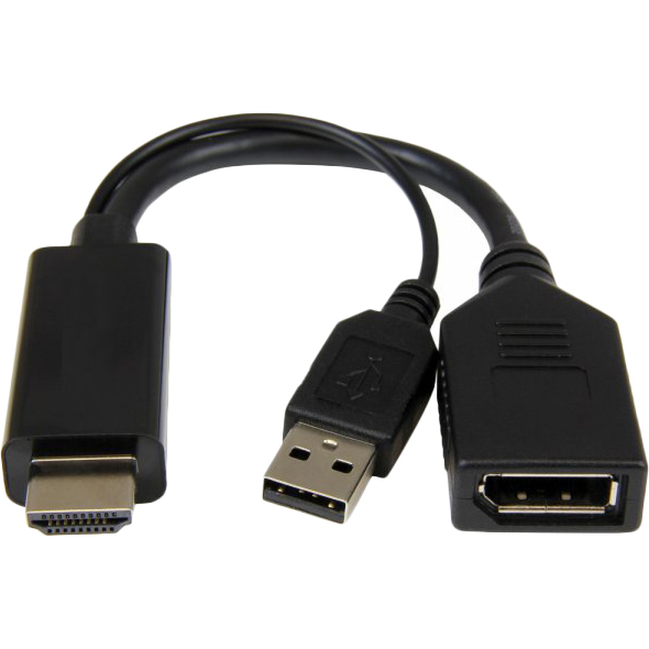 

Переходник CABLEXPERT HDMI - DisplayPort (A-HDMIM-DPF-01), HDMI - DisplayPort A-HDMIM-DPF-01