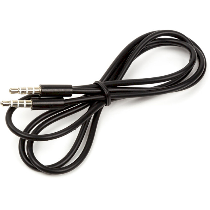 Кабель POWERPLANT mini jack 3.5 мм 4 pin M-M, 1.2 м (CA913053) Вид кабель