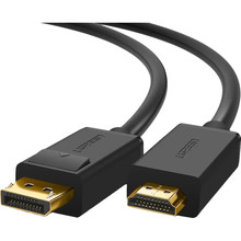 Кабель UGREEN DP101 DisplayPort - HDMI 2 м Black (10202)