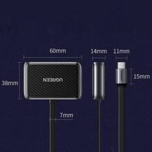 Перехідник UGREEN USB 2.0 - HDMI+VGA CM303 Black (70549)