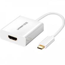 Переходник UGREEN USB 2.0 Type-C - HDMI White (40273)