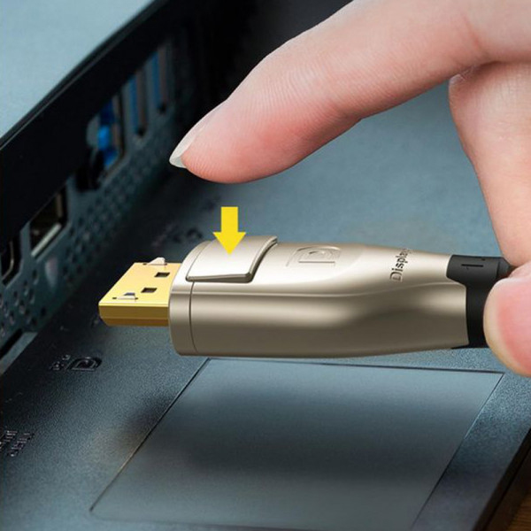 Кабель UGREEN DP 1.4 Male - Male 2м DP112 Black (60843) Тип разъема DisplayPort - DisplayPort