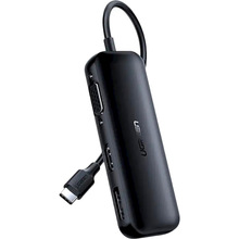 Кабель UGREEN USB 2.0 Type-C - VGA/HDMI/DP CM260 Black (60568)