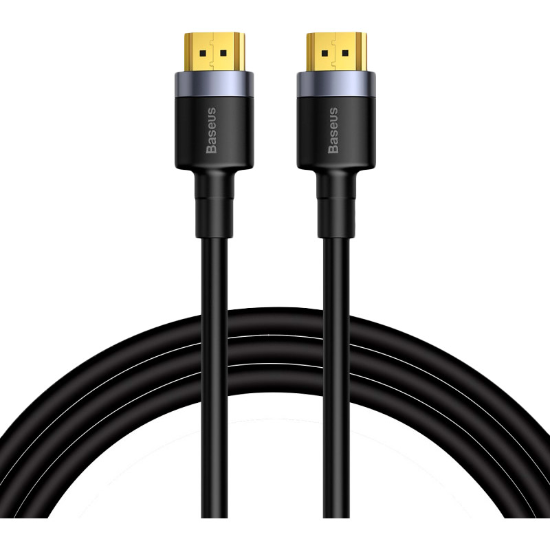 Кабель BASEUS Cafule 4K HDMI - HDMI 5 м Black (29895) Кабель BASEUS Cafule 4K HDMI - HDMI 5 м Black (29895)