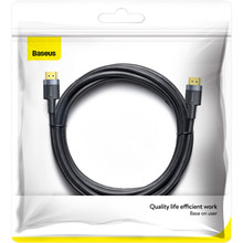 Кабель BASEUS Cafule 4K HDMI - HDMI 5 м Black (29895)