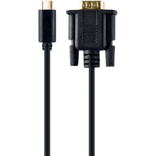 Купити у Запоріжжі - Кабель CABLEXPERT USB Type-C - VGA Black (A-CM-VGAM-01)