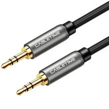 Кабель CABLETIME Audio 3.5mm M - 3.5mm M 1м Black (CF10H)