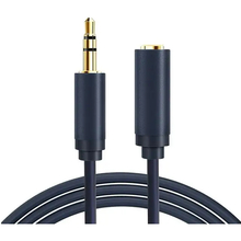 Кабель CABLETIME Audio 3.5mm M - 3.5mm F 1.5 м Black (CF16J)