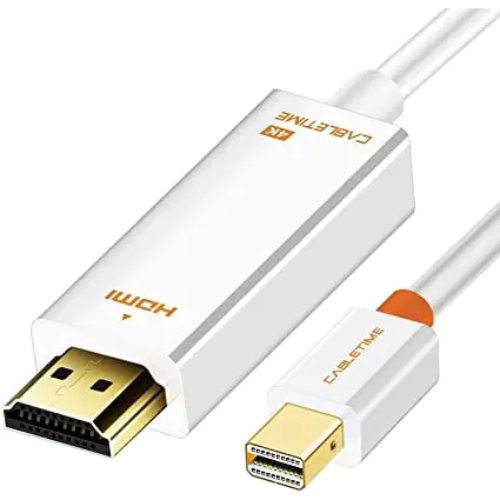 Перехідник CABLETIME mini DisplayPort - HDMI 0.2 м 4K (CP27B) Перехідник CABLETIME mini DisplayPort - HDMI 0.2 м 4K (CP27B)