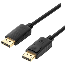 Кабель PROLOGIX DisplayPort-DisplayPort V1.2, 1м (PR-DP-DP-P-03-30-1m)