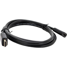 Кабель MERLION HDMI-HDMI 1м, Black (HF-1/03547)