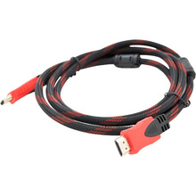 Кабель MERLION HDMI - HDMI V 1.4 (M/M) 20 м Black/Red (YT-HDMI(M)/(M)NY/RD-20m/08280)