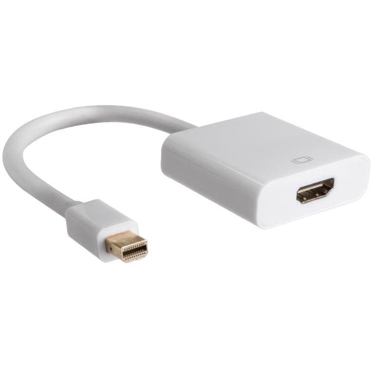 Перехідник VINGA mini DisplayPort to HDMI (VCPMDPHDMIWH) Вид перехідник