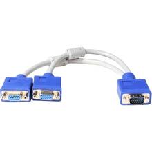 Переходник ATCOM VGA to 2 VGA Splitter 10 см (10800)