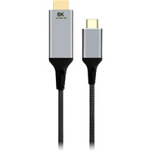 Купить в Запорожье - Кабель CABLEXPERT USB Type-C - HDMI 2 м (A-CM-HDMIM8K-2M)