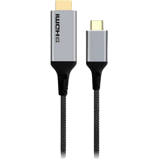 Кабель CABLEXPERT USB Type-C - HDMI 1.8 м (A-CM-HDMIM4K-1.8M) Кабель CABLEXPERT USB Type-C - HDMI 1.8 м (A-CM-HDMIM4K-1.8M)