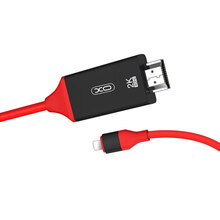 Кабель XO GB006 Lightning-HDMI 1.8 м Black (8544429091)