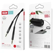 Кабель XO NBR175A 1m Audio Cable Black (NBR175A-BK)