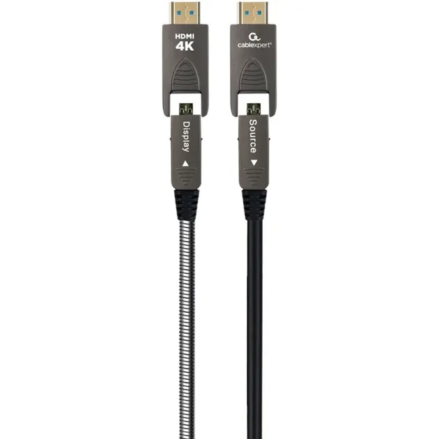 Кабель CABLEXPERT (AOC) HDMI-A/D - A/D V.2.0 20 м (CCAP-HDMIDD-AOC-20M)