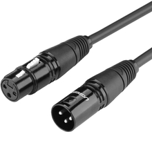 Кабель UGREEN AV130 XLR Male to Female Microphone Cable 3m Black 20711 (90401987)