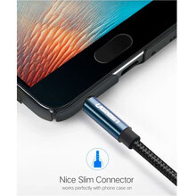 Кабель UGREEN AV118 3.5 mm Male to 3.5 mm Female 2 м Black (90403184)