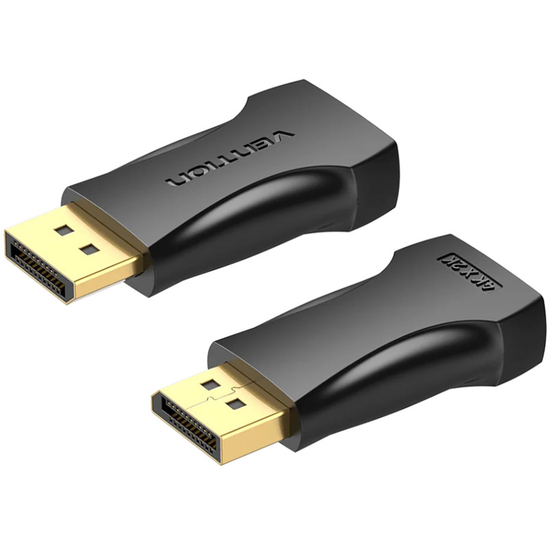 Перехідник VENTION DisplayPort M - HDMI F v.2.0 4K 60Hz PVC (HBPB0) Вид перехідник