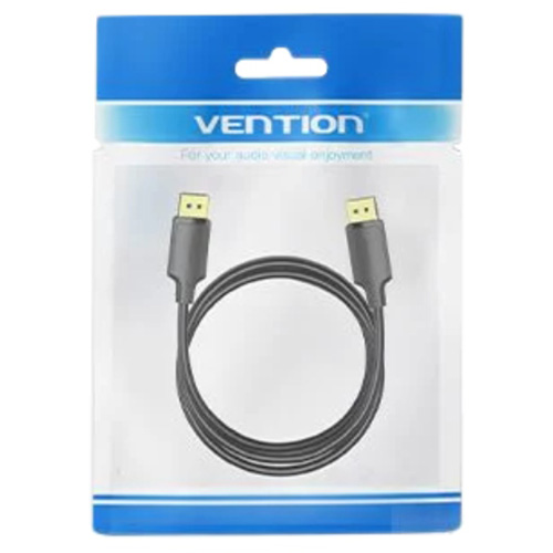 Кабель VENTION DisplayPort M-M 1.5м V1.2 4K 60 Гц (HAKBG) Конектори папа-папа