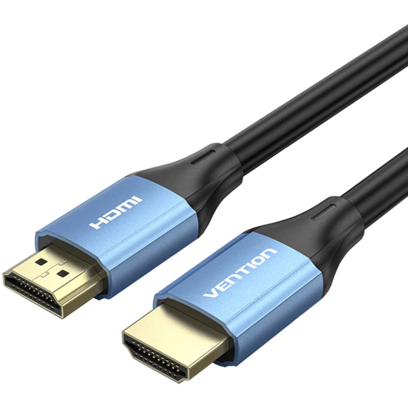 Кабель VENTION HDMI M - M 2.0 м V2.0 4K 60Гц Aluminum Alloy Blue (ALHSH)