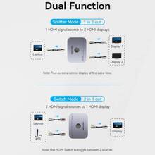 Переходник VENTION Switch HDMI 2.1 8K HDCP HDR (AKPH0)