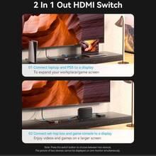 Перехідник VENTION Switch HDMI 2.1 8K HDCP HDR (AKPH0)