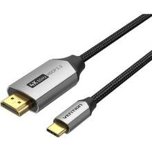 Кабель VENTION USB 3.1 Type-CM - HDMI M 1.5 м 4K Black (CRBBG)