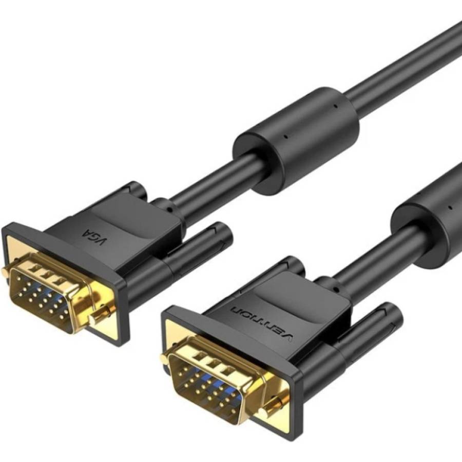 Кабель VENTION VGA 15M-15M 1.5 м Black (DAEBG)