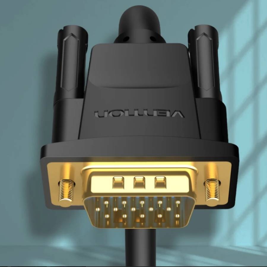 Кабель VENTION VGA 15M-15M 1.5 м Black (DAEBG) Тип разъема VGA - VGA