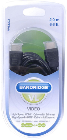 Кабель BANDRIDGE ValueLine VVL1202 HDMI Cable 2m