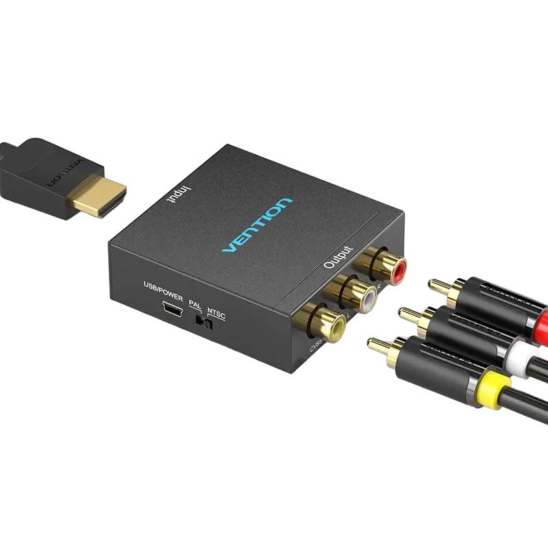 Перехідник VENTION AV (RCA) - HDMI v1.4 1080p (AEFB0) Вид перехідник