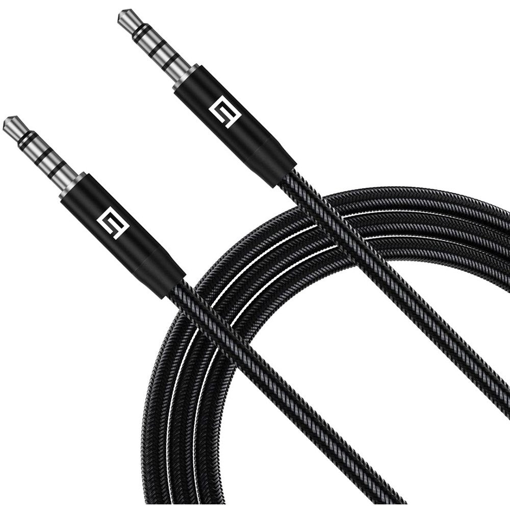 Кабель ARMORSTANDART 2 х 3.5 мм (mini-Jack) Male 1 м Black (ARM76890) Вид кабель