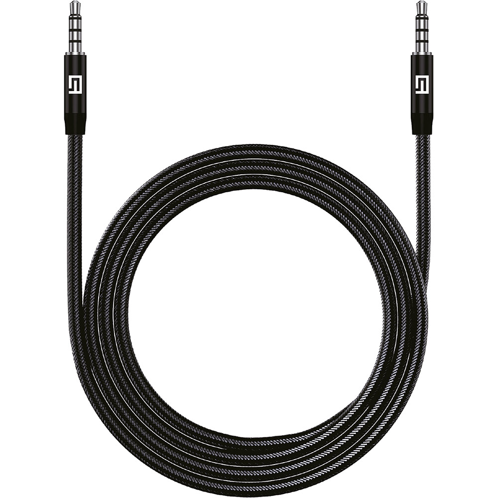 Кабель ARMORSTANDART 2 х 3.5 мм (mini-Jack) Male 1 м Black (ARM76890)