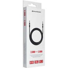 Кабель ARMORSTANDART 2 х 3.5 мм (mini-Jack) Male 1 м Black (ARM76890)