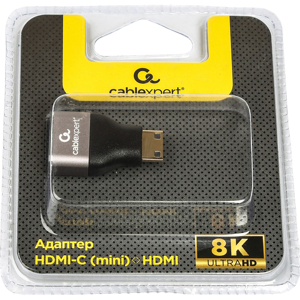 Перехідник Cablexpert HDMI M/F mini-C V2.1 (AP-HDMI8K-FC) Конектори мама-папа