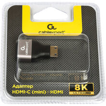 Перехідник Cablexpert HDMI M/F mini-C V2.1 (AP-HDMI8K-FC)