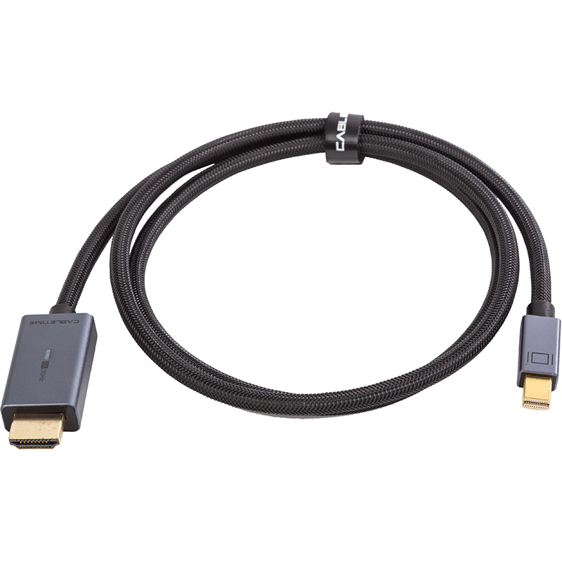 Кабель CABLETIME mini DisplayPort - HDMI 32 AWG 1 м Black (CA914593) Вид кабель