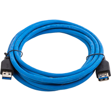 Кабель CABLETIME USB3.0 AF – AM 3 м Blue (CA914616)