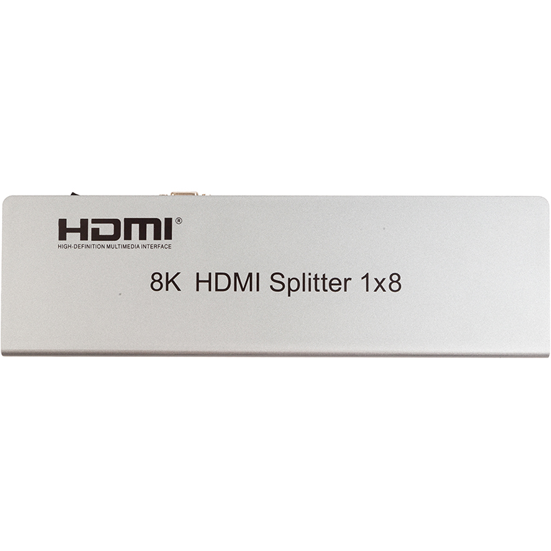 Спліттер POWERPLANT HDSP8K-8 HDMI 1x8 8K (CA914678) Тип роз'єму HDMI - 8 х HDMI