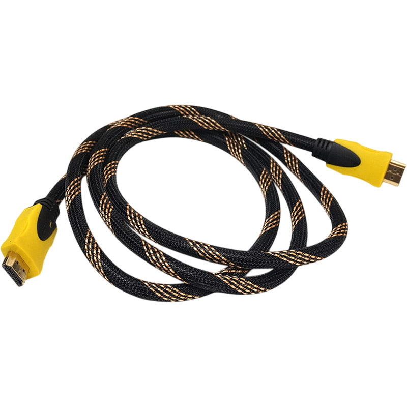 Кабель PowerPlant HDMI - HDMI 1.5м 1.3V Yellow (KD00AS1195)