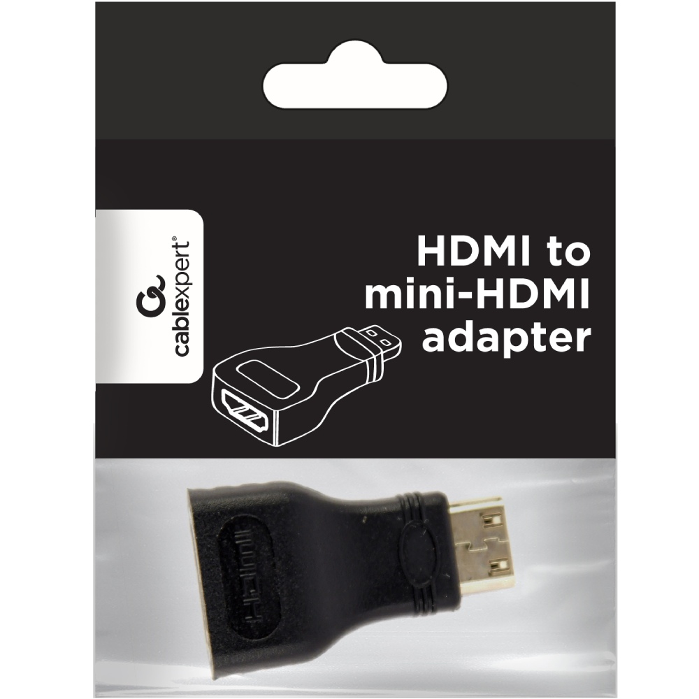 Переходник GEMBIRD HDMI Female/mini-C Male (A-HDMI-FC) Особенности позолоченные контакты