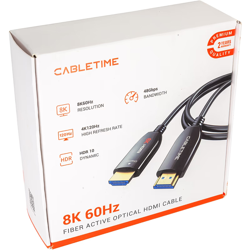 Кабель CABLETIME HDMI - HDMI, 50 м (CA914036) Вид кабель