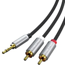 Купить в Запорожье - Кабель CABLETIME 3.5 мм - 2x RCA, 3 м (CA914067)